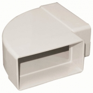 Manrose Horizontal Bend Rectangle 90 Degree 110 x 54mm 40500
