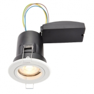 Wickes White LED Premium Fire Rated Downlight - 6W