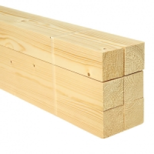 Wickes Whitewood PSE 44 x 44 x 2400mm Pack 6 £30.80