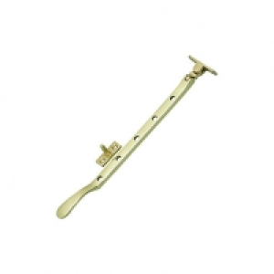 Wickes  Wickes Victorian Style Window Casement Stay Brass 254mm