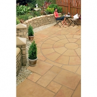 Wickes  Marshalls Coach House Riven Cotswold Paving Patio Pack B - 9