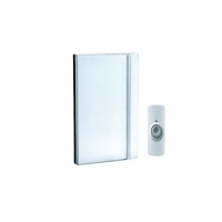 Wickes  Wickes Wirefree Doorbell Chime Kit White