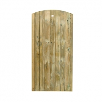 Wickes  Wickes Pressure Treated Curved Top Timber Gate - 900 x 1800 