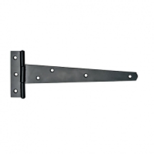 Wickes Tee Hinge Black Japanned 200mm &pound;2.29