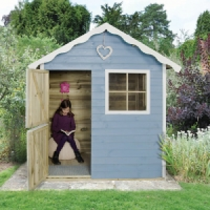 Forest Garden Thyme Kids Kabin Playhouse with Stable Door -