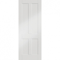 Wickes  XL Victorian/Malton Internal White Primed Door 4 Panel 1981 