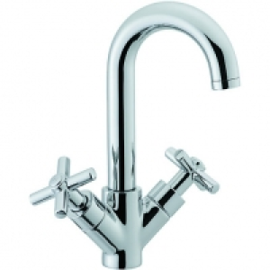 Wickes Anvil Basin Mixer Tap - Chrome