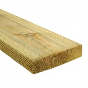 Wickes Treated Kiln Dried C16 Regularised 45 x 195 x 3000mm  &pound;24.20