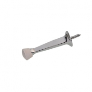 Wickes  Wickes Solid Door Stop Chrome