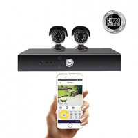 Wickes  Yale Smart HD720 2 Cam CCTV System ENV