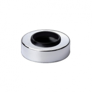 Wickes  Wickes Pipe Cover Chrome Finish 40mm