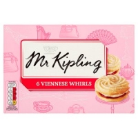Iceland  Mr Kipling 6 Viennese Whirls