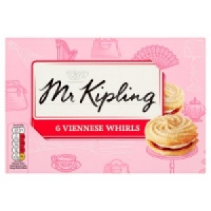 Mr Kipling 6 Viennese Whirls £1.00