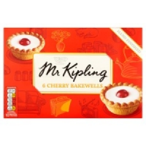 Mr Kipling 6 Cherry Bakewells £1.60
