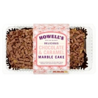 Iceland  Howells Chocolate & Caramel Marble Cake 350g
