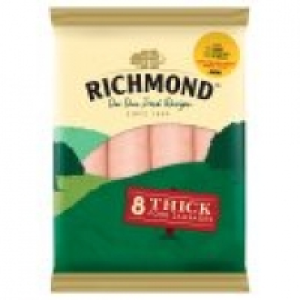 8 Thick Pork Sausages £1.50