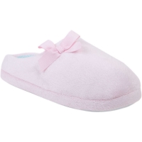 BigW  B Collection Girls Terry Bow Scuff Slippers - Pink