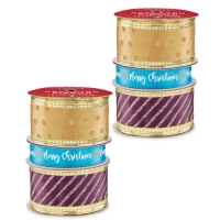 Aldi  Gold Luxe Ribbon 2-Pack