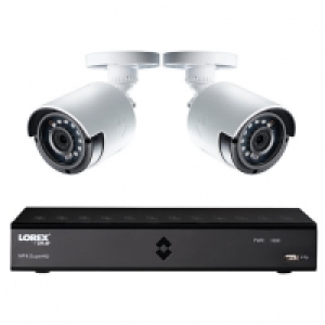 Lorex LHA21041TC2P 4 Channel 1080P Dvr 1TB 2 x 2mP Cameras C