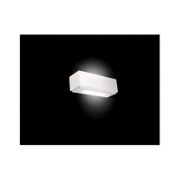 Wickes  Wickes Murray White Gloss Wall Mounted Uplighter - 40W