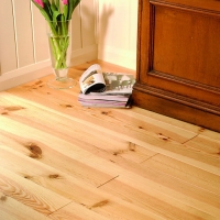 Wickes  Wickes Bordeaux Pine Solid Wood Unlacquered Flooring