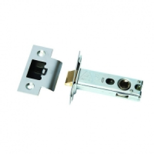 Wickes  HEAVY DUTY TUBULAR LATCH NICKEL PLATED 76MM