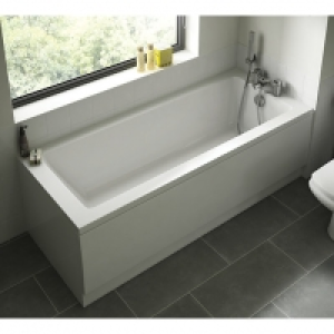Wickes Lesina Acrylic Single Ended Bath - 1700 x 700mm