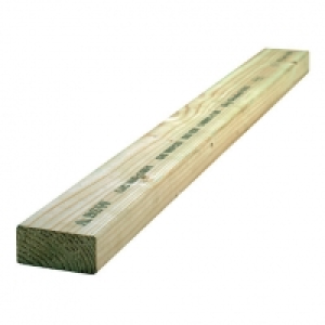 Wickes Homegrown Treated Kiln Dried C16 Regularised 45 x 95