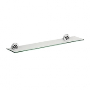 Wickes  Croydex Worcester Flexi-Fix Glass Shelf