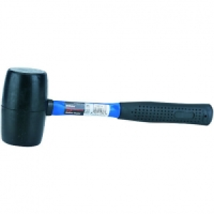 Wickes General Purpose Black Rubber Mallet 24oz