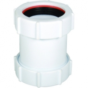 Wickes  Wickes 40mm Universal Compression Pipe Connector