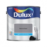 Wickes  Dulux Matt Emulsion Paint - Natural Slate 2.5L