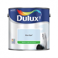 Wickes  Dulux Silk Emulsion Paint - Blue Opal 2.5L