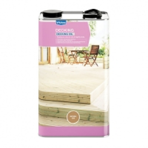 Wickes Decking Oil - Natural Oak 5L £29.99