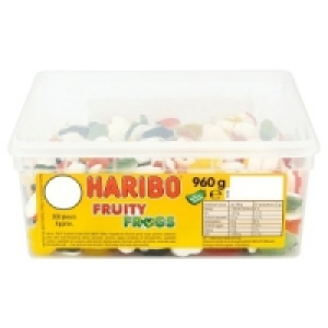 Haribo Fruity Frogs Tub of 300 £3.83
