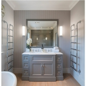 Towelrads Upton Victorian Chrome Towel Radiator 900 mm x 500