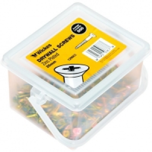 Wickes Drywall Screws Zinc Plated 25mm Pack 500