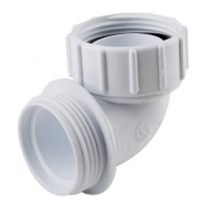 Osma HepVO BV11 Waterless Waste Knuckle Adaptor - 32mm White &pound;6.68