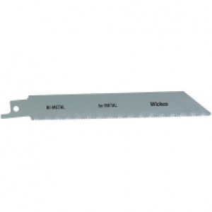 Wickes Reciprocating Saw Blades for Metal 150mm Pack 3