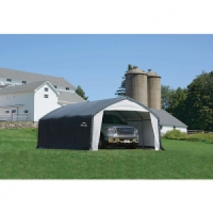 Rowlinson Shelterlogic Polythene Accelaframe Shelter Grey -