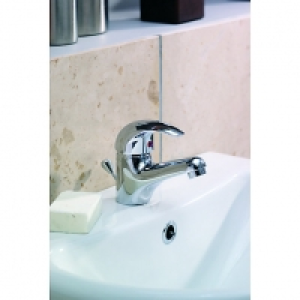 Wickes Rhine Basin & Bath Tap Pack - Chrome