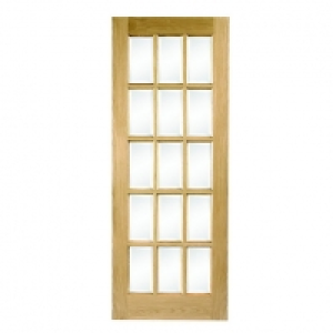Wickes Hexham Internal Glazed Oak Veneer Door 1981 x 762mm £169.00