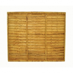 Wickes Overlap Fence Panel 1.83m x 1.55m Autumn Gold £19.00