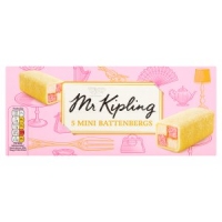 Iceland  Mr Kipling 5 Mini Battenbergs