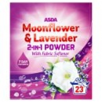 Asda Asda Moonflower & Lavender 2 in 1 Powder with Fabric Softener