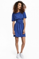 HM   T-shirt dress with lacing