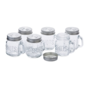 Aldi  Crofton Shot Jars With Handle