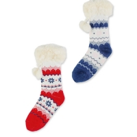 Aldi  Ladies Snowflake Snuggle Socks