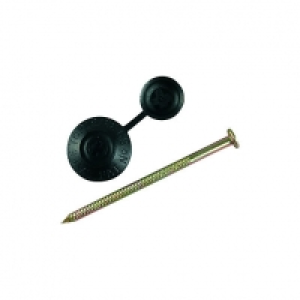 Wickes Profile Sheeting Nails 70mm Black PK100 £17.49