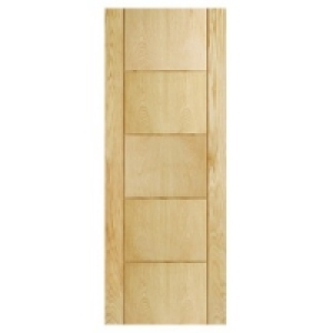 Wickes Thame Internal Oak Veneer Door 5 Panel 1981x838mm £109.00